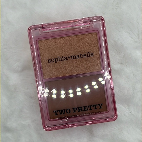 Sophia + Mabelle Two Pretty Highlighter + Bronzer Duo - Sunlit Sand Volume II - Picture 1 of 6